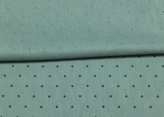 Neuheit Grünes/Blau-Baumwollgewebe Dressmaking-Gewebe 100%