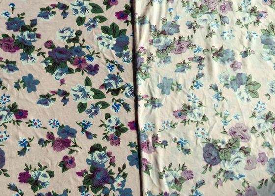 Tela floral profissional 118D+20D do fato da tela de rayon viscoso