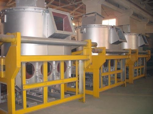 GYT-2000 lò loại lõi cảm ứng đồng Rod 2000kg Tỷ lệ nóng chảy