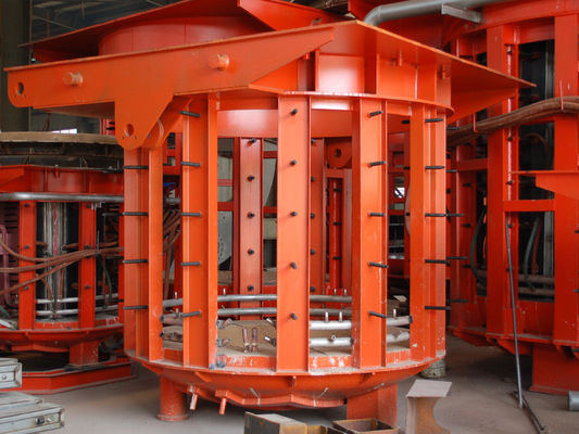 Horno de inducción de fusión, Motor-bomba de 500HZ uno/doble