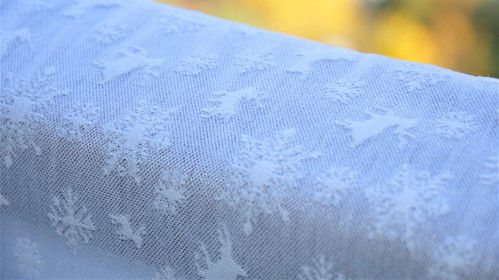 Tissu confortable de jacquard de tissu de l'ameublement de coton/polyester