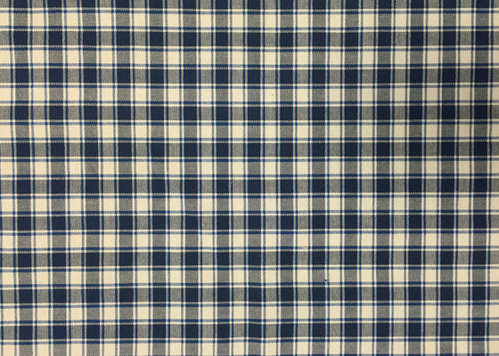 格子縞の日除け/寝具/カーテンの習慣は生地 110-130gsm を印刷しました