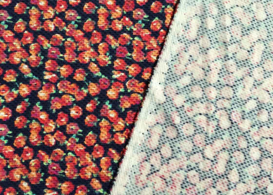 Tela de rayon viscoso floral contemporânea para o feltro/descanso/Sportswear