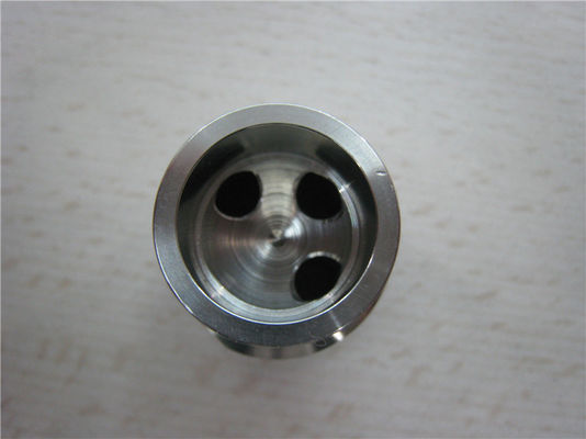 Aluminium ISO 9001, kupferne Präzisionsbearbeitungs-Teile mit Chrom/Silber/dem Gold überzogen