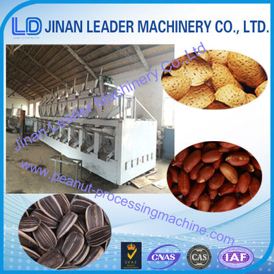 5.5kw Kacang Mesin Pengolahan, Listrik Pemanasan Roasting Machine