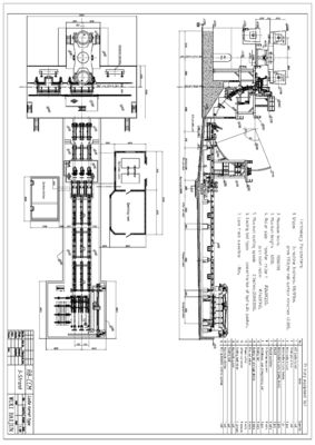 Metering Nozzle Continuous Casting Machine, 5 Roller Die Casting Peralatan