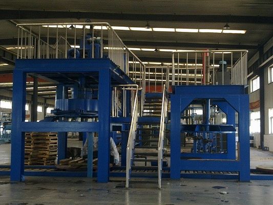Tembaga batang terus-menerus Casting mesin dan Rolling jalur produksi