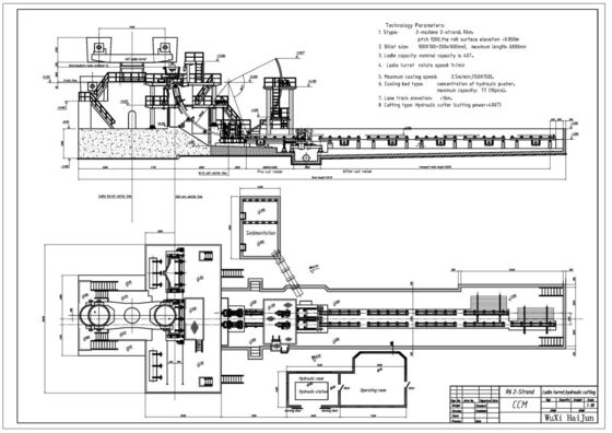 R6M 3S شمش CCM / هیدرولیک شمش دستگاه برش