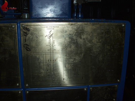 Quatre-Aile 7500kg/acier allié de h moulant le type hermétique FM-410 de mélangeur interne de Banbury